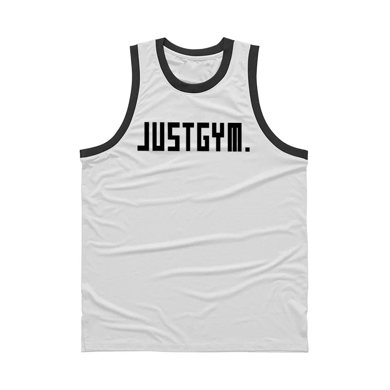 New Summer Brand Gym Clothing Mesh Singlets Men Tank Tops Shirt Bodybuilding Equipment Fitness Mens Stringer Tanktop Vest