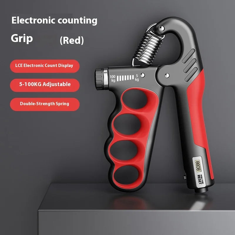 Electronic Count-Based Grip Strength Trainer Arm Strength Fitness Device Rehabilitation Training Exercise Equipment