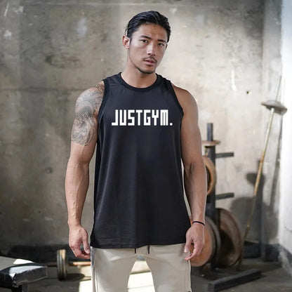 New Summer Brand Gym Clothing Mesh Singlets Men Tank Tops Shirt Bodybuilding Equipment Fitness Mens Stringer Tanktop Vest