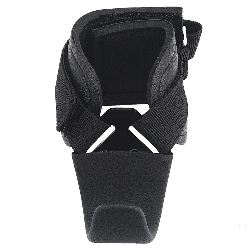 [YULeather Weight Lifting Hook Gym Fitness Weightlifting Non-slip Heavy Duty Steel Strong Load Capacity Wrist Strap Hook Pull-up