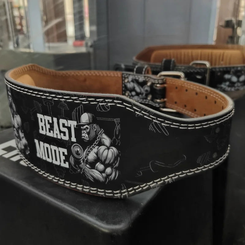 Men Weightlifting Belt Gym Women Weight Lifting Belt Heavy Strength Training Belt for Powerlifting Deadlift Squat Waist Support