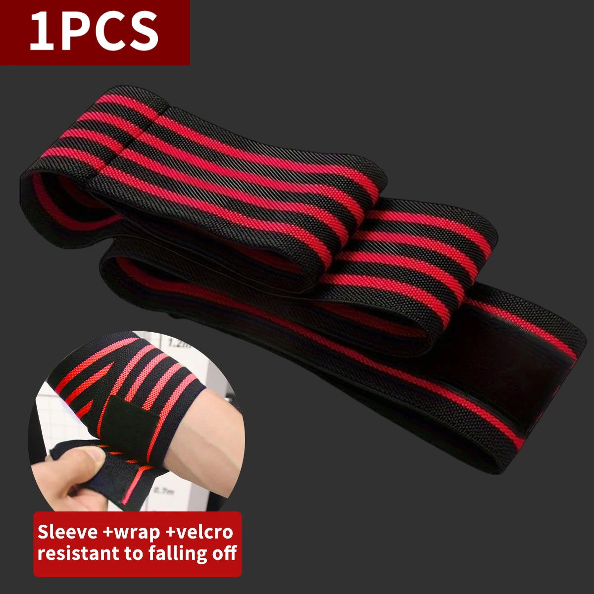 Adjustable Elbow Support Brace for Weightlifting – Compression Wrap with Straps for Gym Training, Arm Fatigue Relief, and Joint