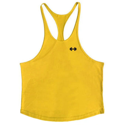 New Gym Apparel Fashion Muscle Running Cool Singlets Men‘s Wear Keep Fit Workout Tank Top Fitness Casual Sleeveless Vest