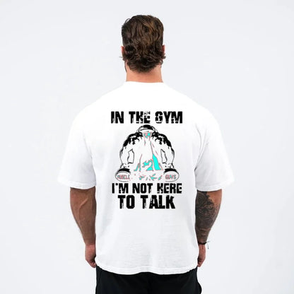 2025 New Men's Cotton Gym T - Shirt - Muscle - Themed Graphic, Short Sleeve for Bodybuilding, Fitness, Workout & Athletic Wear