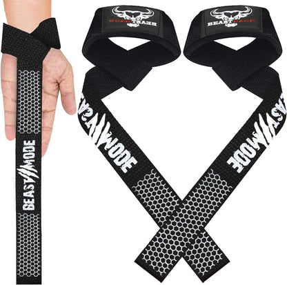 Padded Weight Lifting Wrist Straps for Deadlifts and Gym Workouts, Anti-Slip Support for Men and Women