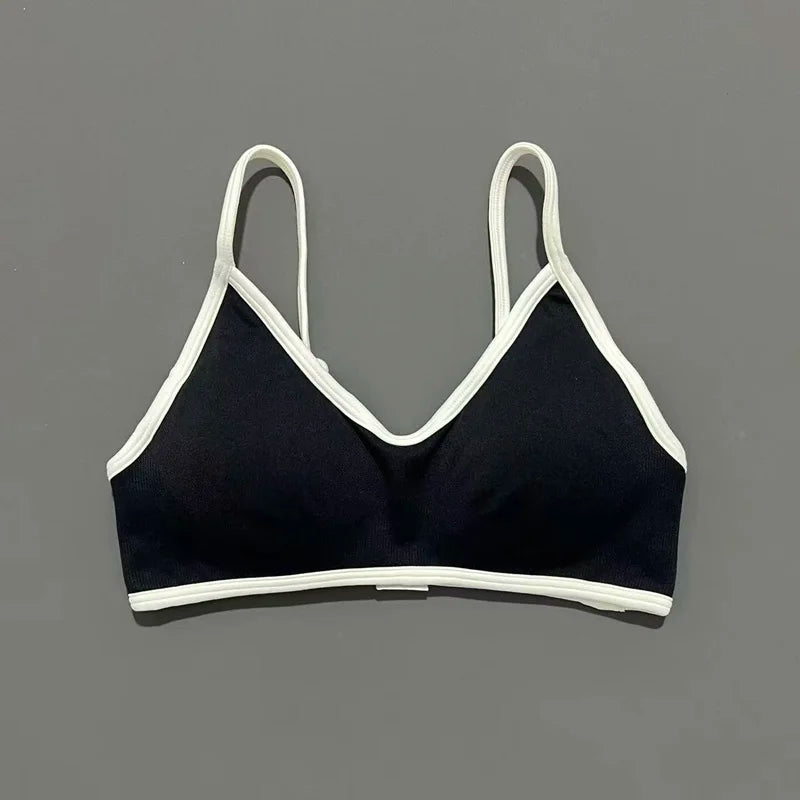 Women Sports Bra Adjustable High Support Gym Clothes Pilates Yoga Top Push-up Running Workout Tank Fitness Underwear