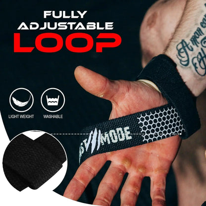 Padded Weight Lifting Wrist Straps for Deadlifts and Gym Workouts, Anti-Slip Support for Men and Women