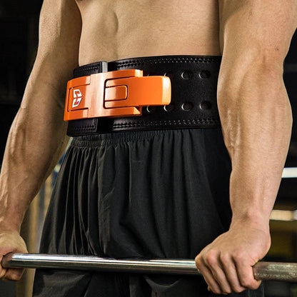 Weight Lifting Belt Back Support Workout Belt with Metal Buckle Training Gym Squats Deadlifts Waist Protector Powerlifting Belts