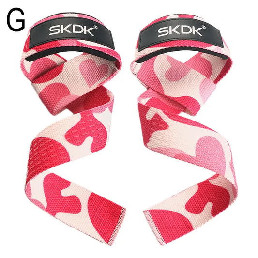 Weightlifting Wrist Straps Strength Training Booster Belt Adjustable Non-slip Gym Fitness Lifting Strap Wrist Support Grip Band