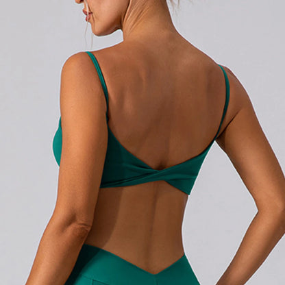 Women Sports Bra Shockproof Fitness Tops Push Up Crop Top Brassiere Breathable Sport Bras Gym Clothes Workout Top Yoga Bra