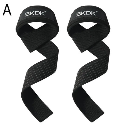 Weightlifting Wrist Straps Strength Training Booster Belt Adjustable Non-slip Gym Fitness Lifting Strap Wrist Support Grip Band
