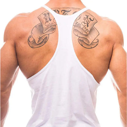Men's 2025 Athletic Y-Back Vest, Moisture-Wicking Fabric, Perfect for Gym Training, Muscle Growth & Casual Wear