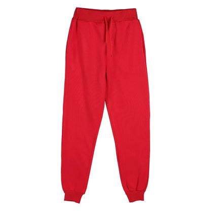 Men's Athletic Trainning Joggers Casual Loose Fit Sweatpants Spring Fall Fleece Lined Pants Elastic Waist Drawstring Trousers