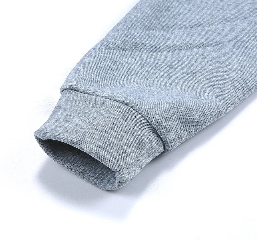 Men's Athletic Trainning Joggers Casual Loose Fit Sweatpants Spring Fall Fleece Lined Pants Elastic Waist Drawstring Trousers