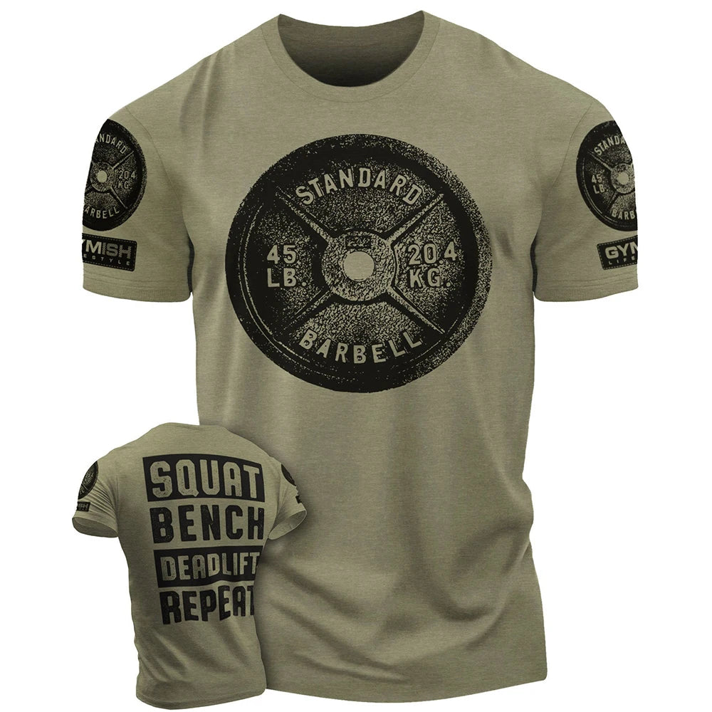 Men Gym Sportswear Muscle T-Shirt Top Fashion Gym Short Sleeve Outdoor Male Fitness Training Sports T-Shirts Casual Menswear