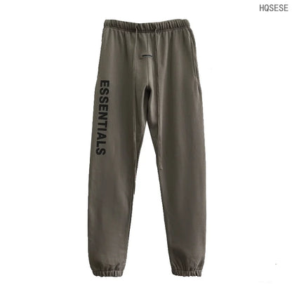Essentials New Fashion Sweatpants Rubber Letter Logo Jogging Pants High Street Hip Hop Loose Unisex 100% Cotton Sweatpants