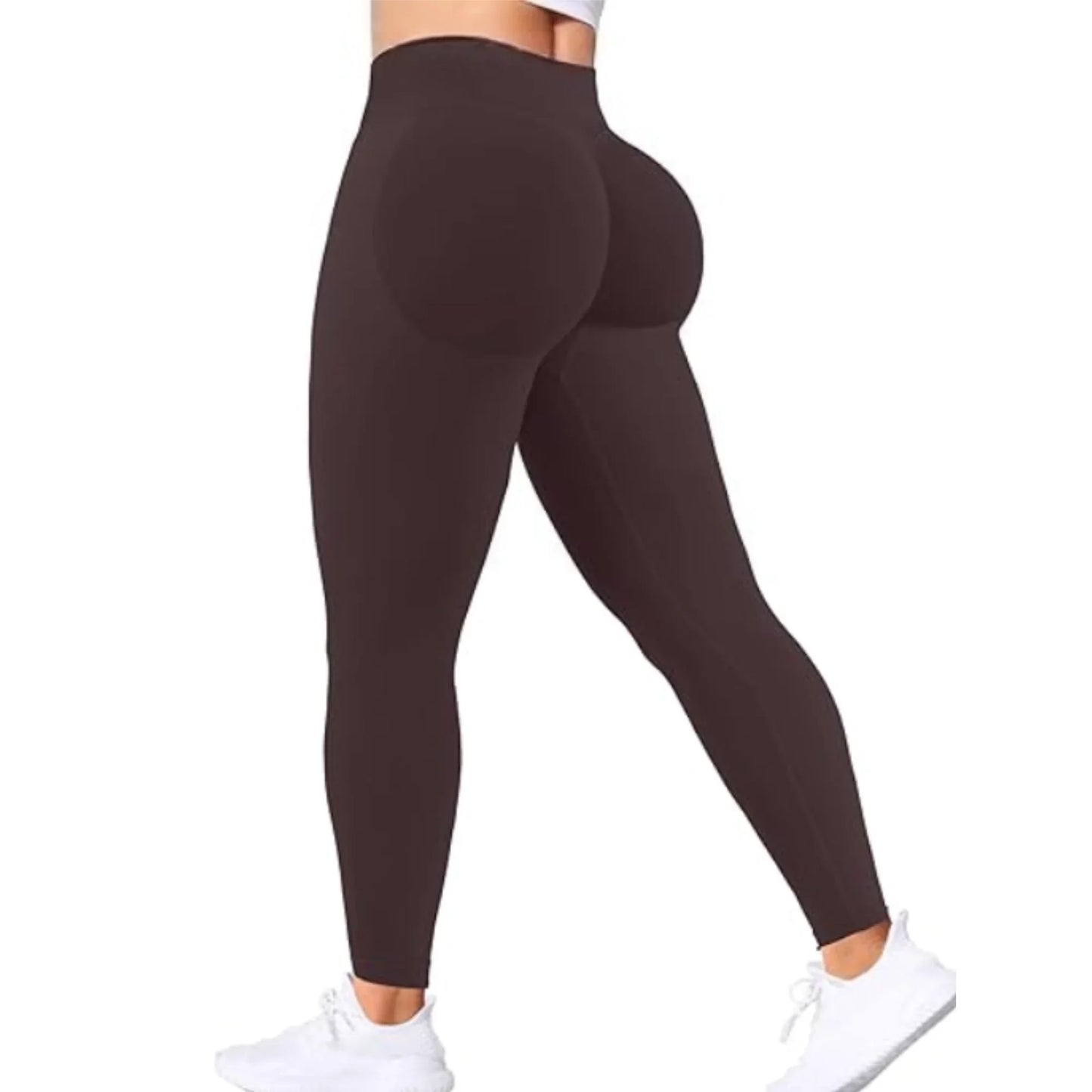 Gym Seamless Women Solid Waist Yoga Pants Three-section Waist Sexy Hip-lifting Tight Sports Pants Fitness Exercise Yoga Pants