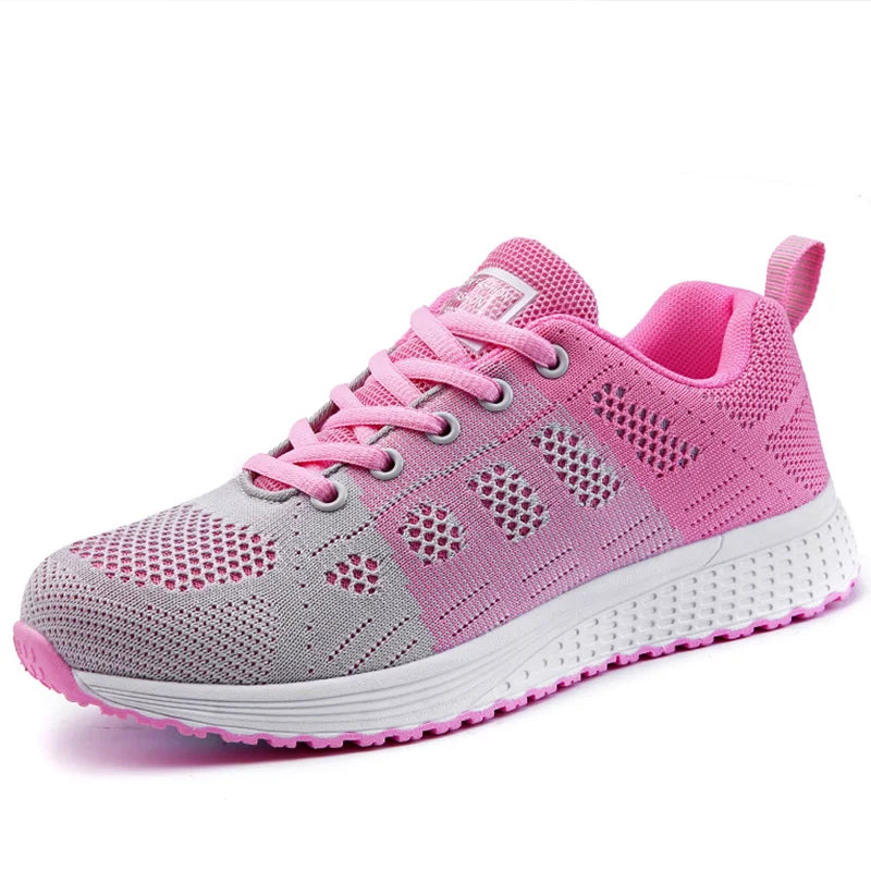 Women's Sports Shoes Fashion Gym Shoes For Woman Sneaker Mix Color Spring Sneakers Women Flats Casual Shoes Trainers Tenis Mujer