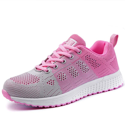 Women's Sports Shoes Fashion Gym Shoes For Woman Sneaker Mix Color Spring Sneakers Women Flats Casual Shoes Trainers Tenis Mujer