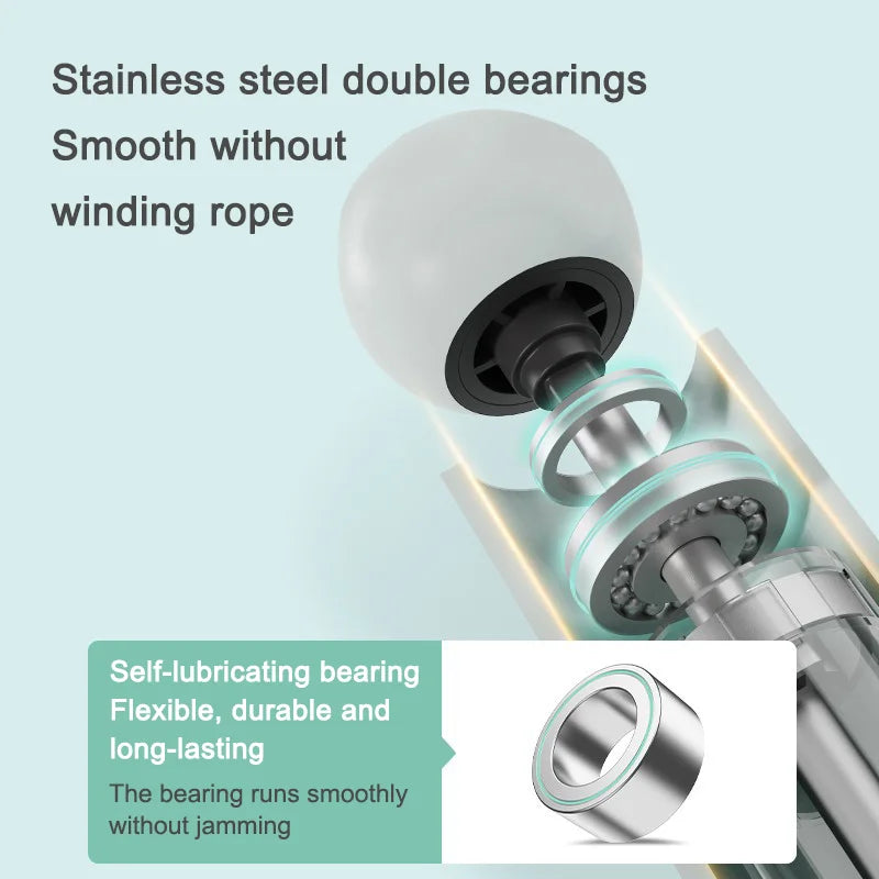 Cordless Electronic Skipping Rope Speed Skipping Counter Gym Fitness Skipping Rope Anti-slip Smart Skipping Rope with LCD Screen