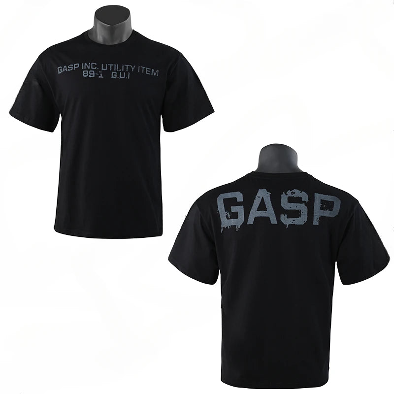 2025 New Cotton Loose Short Sleeve Male Fitness Training Large Size Sweat Absorption Oversize Sports Bodybuilding Half Sleeve