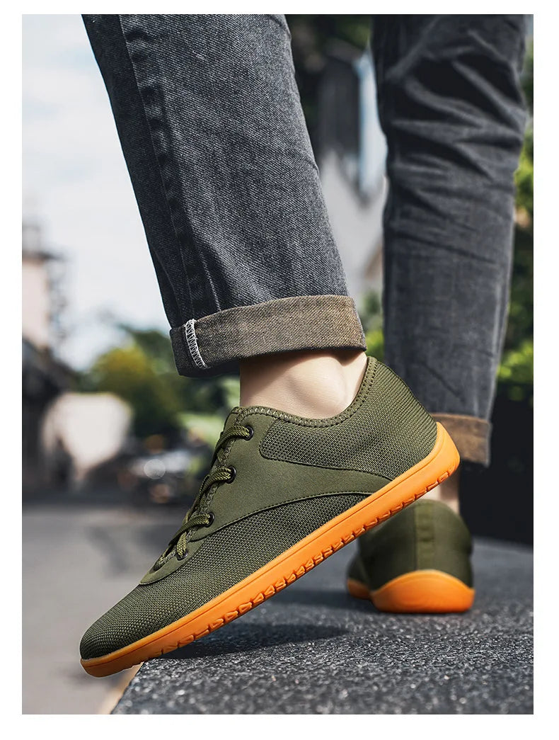 Men Trail Running Shoes Minimalist Barefoot Wide Width Gym Workout Fitness Low Zero Drop Women Sneakers Treadmill Free Athletic