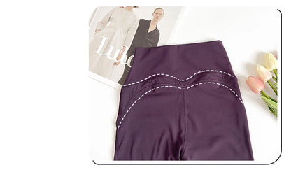 Women High Waisted Flared Yoga Pants Workout Gym Naked Feel Pilates Running Leggings Sport Trousers Comfortable Stylish Activewe