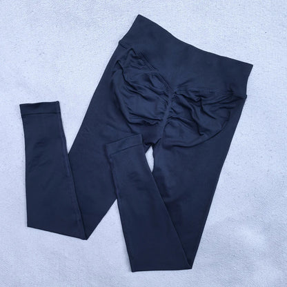 New Seamless Yoga Legging for Women Scrunch Butt Lifting Gym Legging Workout Yoga Pants Low Ribbed Waistband Sports Tights