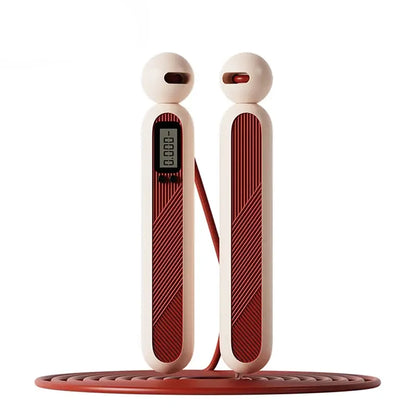Cordless Electronic Skipping Rope Speed Skipping Counter Gym Fitness Skipping Rope Anti-slip Smart Skipping Rope with LCD Screen