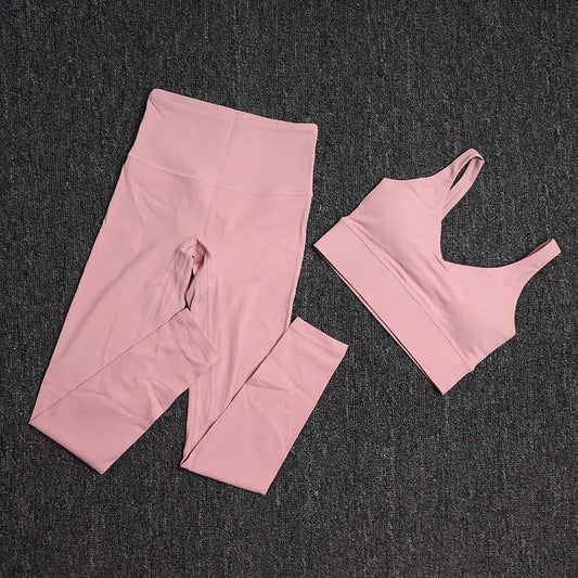 TRY TO BN Gym Clothes Woman Sports Yoga Set Bras High Waist Leggings Fitness Sportswear Workout Suits Training Women's Tracksuit