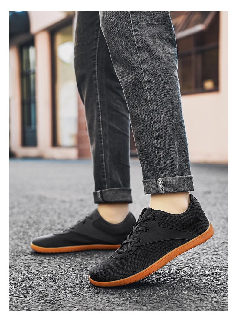 Men Trail Running Shoes Minimalist Barefoot Wide Width Gym Workout Fitness Low Zero Drop Women Sneakers Treadmill Free Athletic