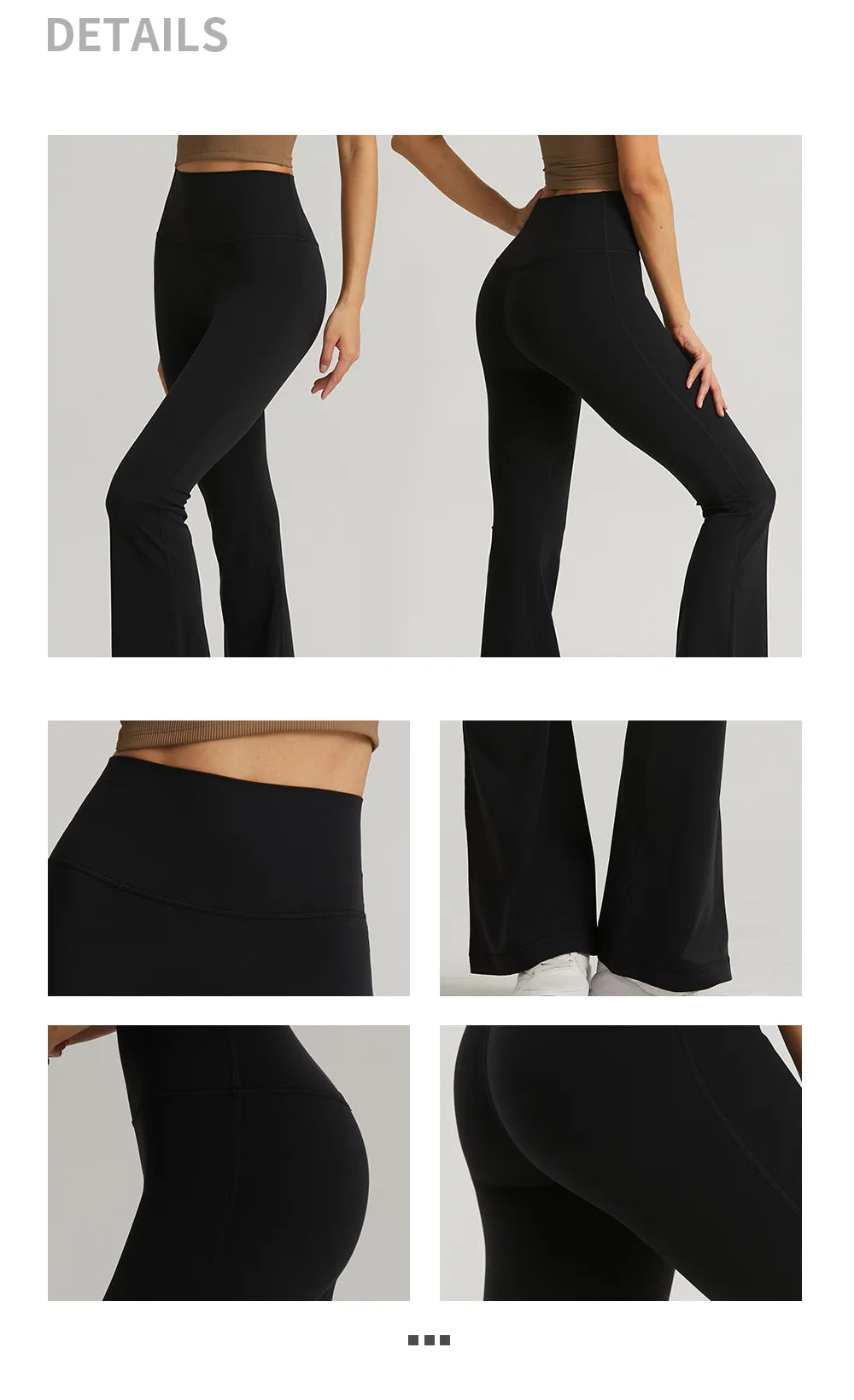 Women Wide-leg Pants Gym Ladies Loose Pants High Waist Hip Slim Bell Bottoms Gym Dance Flared Wide Leg Trousers Yoga Leggings