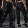 Womens Athleisure Pants with Adjustable Cord Locks Gym Workout Running Trousers with Side Pockets Athletic Quick-Dry Sweatpants