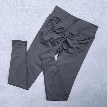 New Seamless Yoga Legging for Women Scrunch Butt Lifting Gym Legging Workout Yoga Pants Low Ribbed Waistband Sports Tights