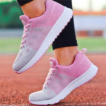 Women's Sports Shoes Fashion Gym Shoes For Woman Sneaker Mix Color Spring Sneakers Women Flats Casual Shoes Trainers Tenis Mujer