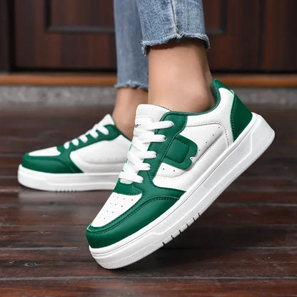 Women's Shoes Comfortable Lightweight Sports Sneakers Casual Flats Vulcanized Shoes Breathable Non Slip Durable Woman Sneakers