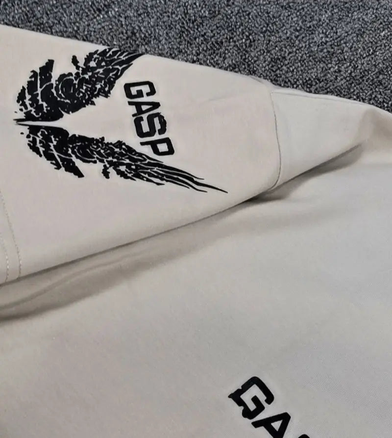 Fitness And Sports GASP T-shirt Men's Loose Top European And American Large-sized Quick-drying Short-sleeved Shirt Fitness Training