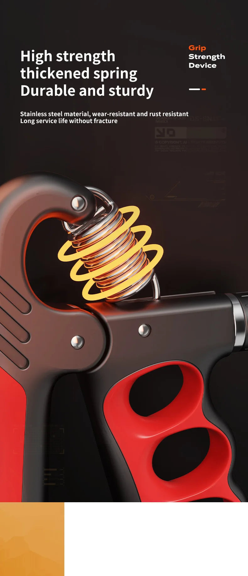 Electronic Count-Based Grip Strength Trainer Arm Strength Fitness Device Rehabilitation Training Exercise Equipment