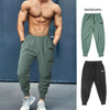 Gym Bodybuilding Fitness Sport Pants Men Casual Training Trousers Elastic Waist Ultra-thin Quick Dry High Waist Loose Long Pants