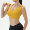 Women's Gym Fitness Underwear Gathering Shockproof Bra Outdoor Sportswear Breathable Yoga Bra Training Clothes Tops