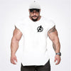 Summer Newest Brand Mens Curved Hem Cotton Sleeveless Shirt Gym Stringers Vest Bodybuilding Clothing Fitness Man Tanks Tops