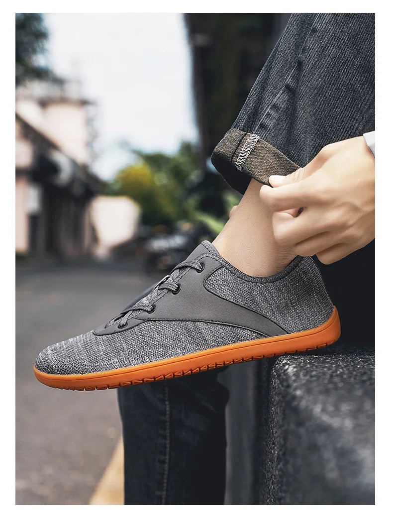 Men Trail Running Shoes Minimalist Barefoot Wide Width Gym Workout Fitness Low Zero Drop Women Sneakers Treadmill Free Athletic