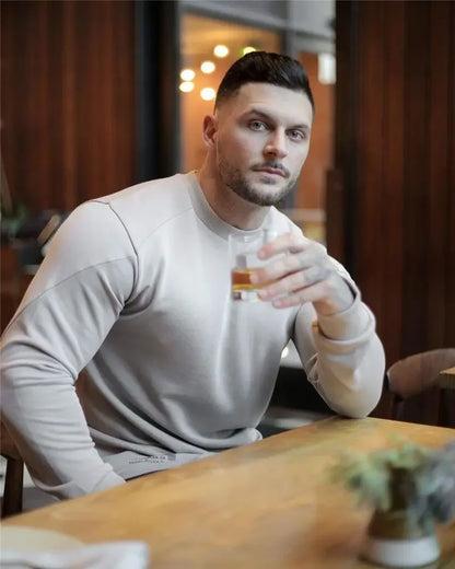 Tops Slim Fit Gym Tight T Shirts for Men Smooth Male Clothes Aesthetic Running Fashion Trends 2025 Casual Long Sleeve Bulk Emo A