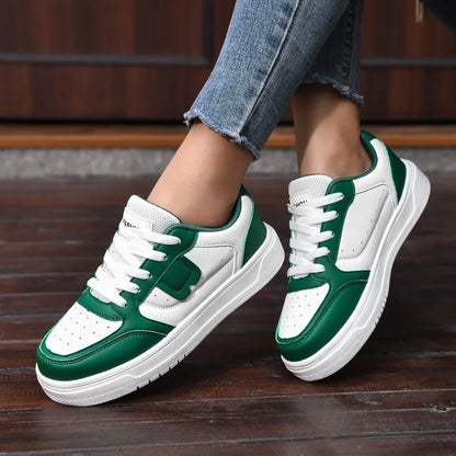 Women's Shoes Comfortable Lightweight Sports Sneakers Casual Flats Vulcanized Shoes Breathable Non Slip Durable Woman Sneakers