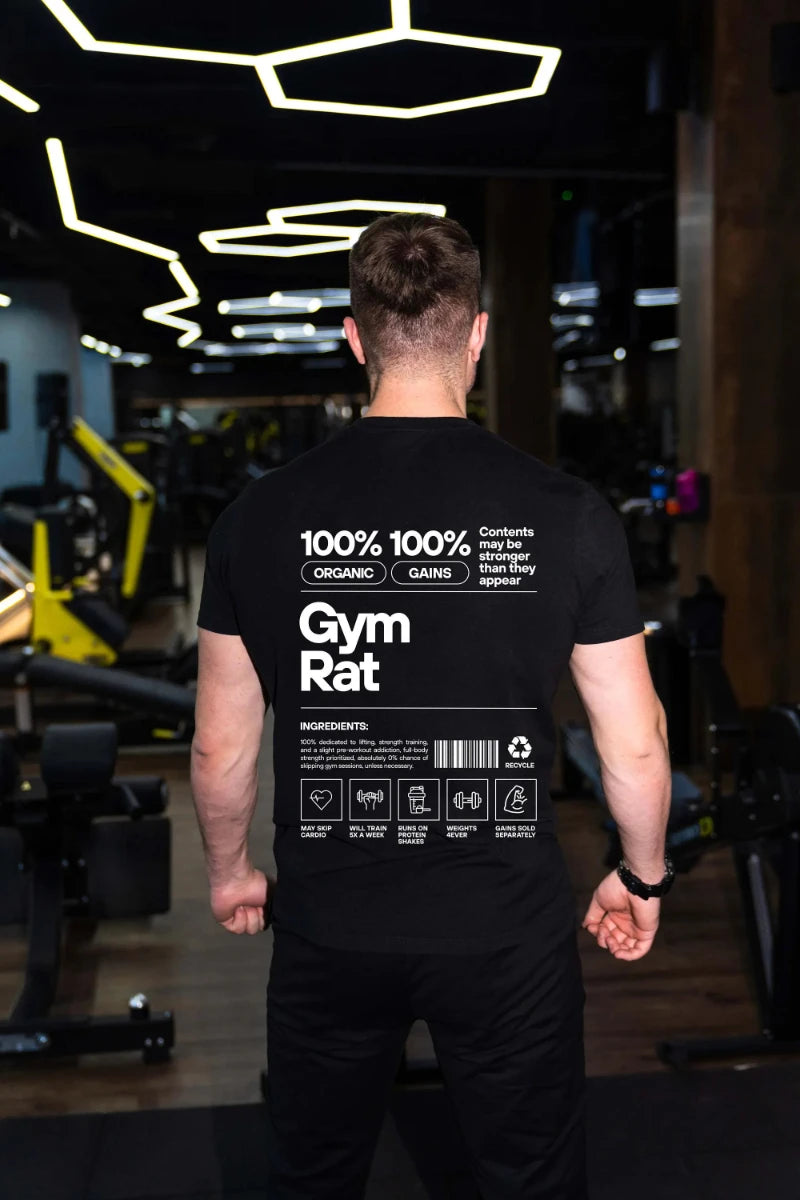 Gym T-shirt, Men's and Women's Gym Training T-shirt, Dumbbell T-shirt, Cool Gym T-shirt, Cotton Comfortable Fashion Top