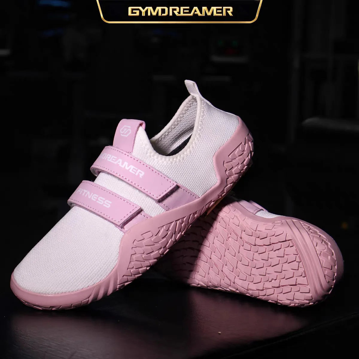 GYMOREAMER fitness hard pull squat shoes for men and women breathable non slip indoor yoga comprehensive training sports shoes