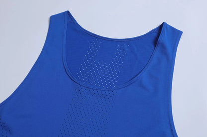 Men Women Athletics Tank Top Running Vest Speed Sports GYM Fitness Shirts Guys Sleeveless Clothing Athlete Track Field Singlet