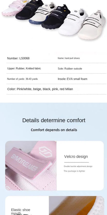 GYMOREAMER fitness hard pull squat shoes for men and women breathable non slip indoor yoga comprehensive training sports shoes