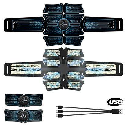 Eletroestimulador EMS Abdominal Muscle Stimulator Electric Massager Electrostimulation Hip Trainer Home Gym Fitness Equipment