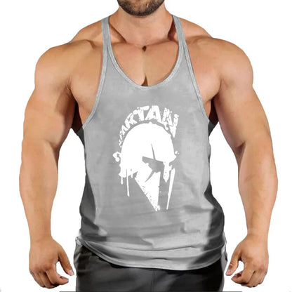 Gym Man Workout Bodybuilding Shirt Men Singlets Stringer Undershirt Vests Tank Top Vest Men's Brand Clothes Clothing Muscle Gyms